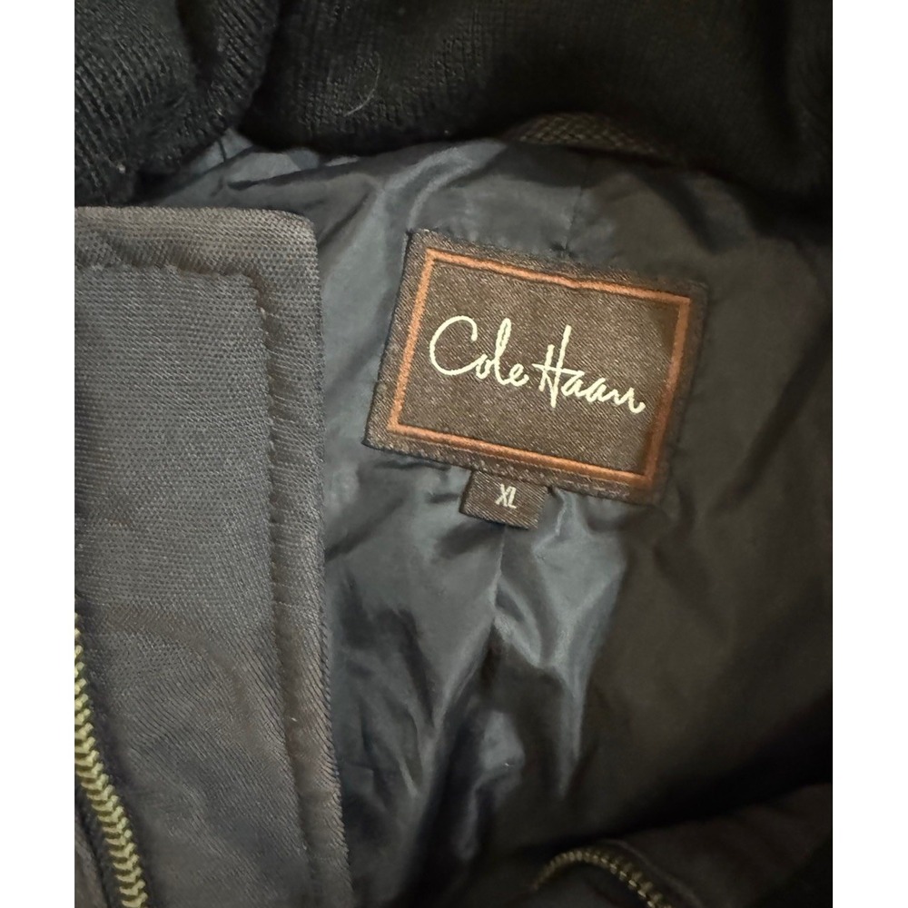 Cole Haan Winter Flex Y2k Vibe Down Feather Filled Hooded Puffer Jacket Xl$328 - Picture 7 of 8